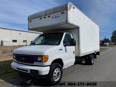 2005 FORD E350 Super Duty With 15 Foot Enclosed Box With Attic  Overhang Powerstroke Turbo Diesel - Photo 1 - North Chesterfield, VA 23237