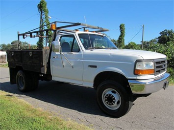 1997 Ford F450 Super Duty Regular Cab Flatbed Utility Commercial   - Photo 6 - North Chesterfield, VA 23237