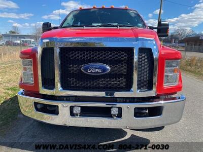 2016 Ford F650 Superduty Crew Cab Flatbed Tow Truck Rollback   - Photo 24 - North Chesterfield, VA 23237