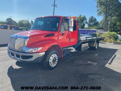 2007 International Durastar Extended Cab Flatbed Rollback Tow Truck   - Photo 1 - North Chesterfield, VA 23237