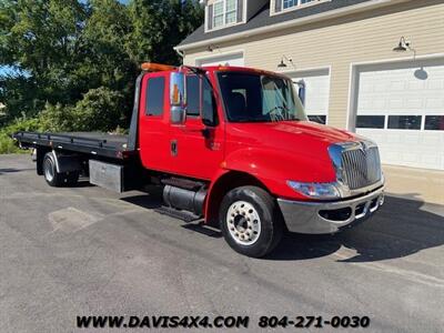 2007 International Durastar Extended Cab Flatbed Rollback Tow Truck   - Photo 3 - North Chesterfield, VA 23237