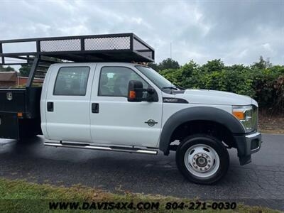 2016 Ford F550 Superduty Crew Cab Utility/Flatbed Diesel Work  Truck 4x4 - Photo 18 - North Chesterfield, VA 23237