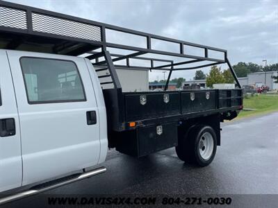 2016 Ford F550 Superduty Crew Cab Utility/Flatbed Diesel Work  Truck 4x4 - Photo 4 - North Chesterfield, VA 23237