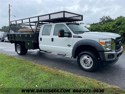 2016 Ford F550 Superduty Crew Cab Utility/Flatbed Diesel Work  Truck 4x4 - Photo 2 - North Chesterfield, VA 23237