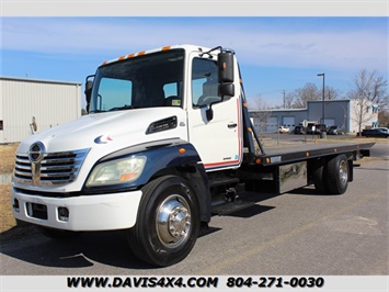 2008 Hino 338 Diesel Rollback Wrecker Commercial Flatbed (SOLD)   - Photo 1 - North Chesterfield, VA 23237