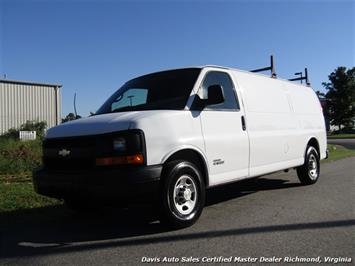 2006 Chevrolet Express G 3500 6.6 Diesel Duramax Extended Length Cargo Commercial Work   - Photo 1 - North Chesterfield, VA 23237