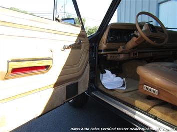 1988 Jeep Grand Wagoneer 4 Door 4X4 4WD Luxury Rust Free Leather 5.9 360 V8   - Photo 16 - North Chesterfield, VA 23237