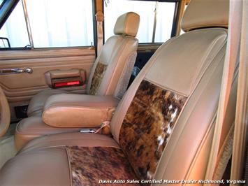 1988 Jeep Grand Wagoneer 4 Door 4X4 4WD Luxury Rust Free Leather 5.9 360 V8   - Photo 26 - North Chesterfield, VA 23237
