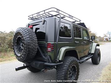 2008 Jeep Wrangler Unlimited Sahara Lifted 6 Speed Manual 4X4 Loaded   - Photo 12 - North Chesterfield, VA 23237