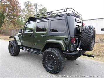 2008 Jeep Wrangler Unlimited Sahara Lifted 6 Speed Manual 4X4 Loaded   - Photo 3 - North Chesterfield, VA 23237