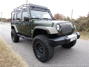 2008 Jeep Wrangler Unlimited Sahara Lifted 6 Speed Manual 4X4 Loaded   - Photo 11 - North Chesterfield, VA 23237