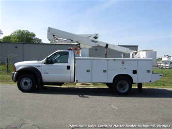 2006 Ford F-550 Super Duty Diesel Bucket Utility Reading Body  (SOLD) - Photo 2 - North Chesterfield, VA 23237