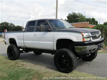 2003 Chevrolet Silverado 2500 HD LT 4X4 Lifted Quad Extended Cab Short Bed   - Photo 12 - North Chesterfield, VA 23237