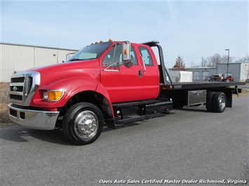 2005 Ford F-650 Super Duty XLT Rollback/Wrecker Tow Truck Extended Cab 21 Foot   - Photo 1 - North Chesterfield, VA 23237