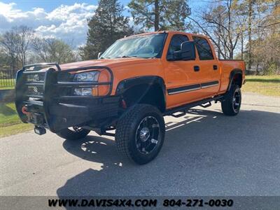 2004 Chevrolet Silverado 2500 HD Crew Cab Short Bed Lifted Diesel 4x4 Loaded   - Photo 1 - North Chesterfield, VA 23237