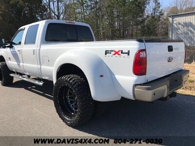 2011 Ford F-350 Lariat Diesel Crew Cab Long Bed Dually Lifted  Super Duty FX4 4x4 Pickup - Photo 25 - North Chesterfield, VA 23237
