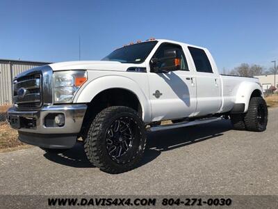 2011 Ford F-350 Lariat Diesel Crew Cab Long Bed Dually Lifted  Super Duty FX4 4x4 Pickup - Photo 1 - North Chesterfield, VA 23237