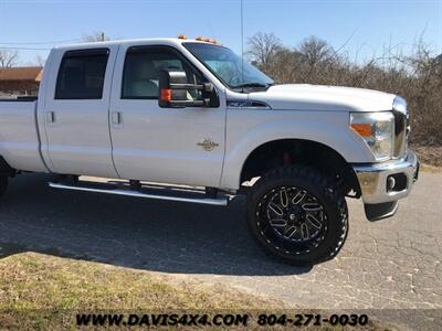 2011 Ford F-350 Lariat Diesel Crew Cab Long Bed Dually Lifted  Super Duty FX4 4x4 Pickup - Photo 4 - North Chesterfield, VA 23237