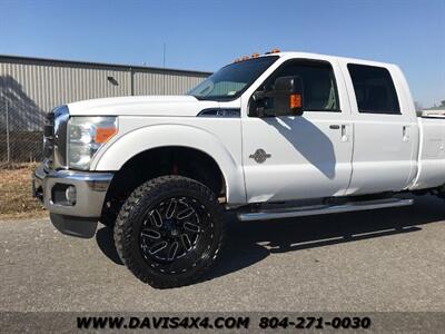 2011 Ford F-350 Lariat Diesel Crew Cab Long Bed Dually Lifted  Super Duty FX4 4x4 Pickup - Photo 16 - North Chesterfield, VA 23237