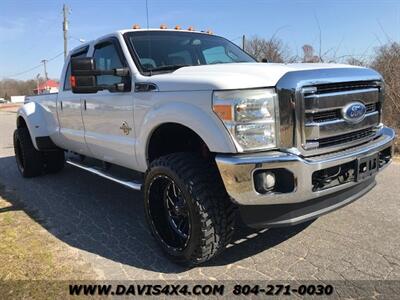 2011 Ford F-350 Lariat Diesel Crew Cab Long Bed Dually Lifted  Super Duty FX4 4x4 Pickup - Photo 3 - North Chesterfield, VA 23237