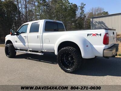 2011 Ford F-350 Lariat Diesel Crew Cab Long Bed Dually Lifted  Super Duty FX4 4x4 Pickup - Photo 6 - North Chesterfield, VA 23237