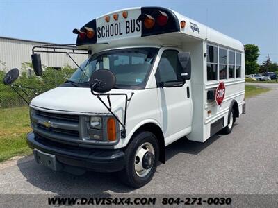 2002 Chevrolet Express 3500 Mini Shuttle Bus/Van   - Photo 1 - North Chesterfield, VA 23237