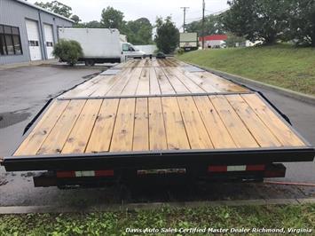 2016 Down To Earth 38 Foot Flat Deck Car Hauling Equipment Trailer   - Photo 4 - North Chesterfield, VA 23237