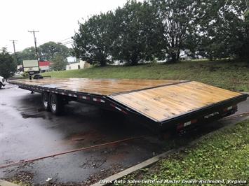 2016 Down To Earth 38 Foot Flat Deck Car Hauling Equipment Trailer   - Photo 3 - North Chesterfield, VA 23237
