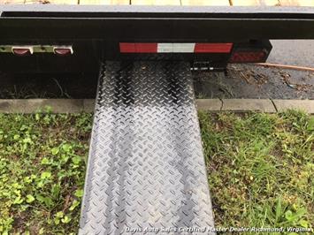 2016 Down To Earth 38 Foot Flat Deck Car Hauling Equipment Trailer   - Photo 6 - North Chesterfield, VA 23237