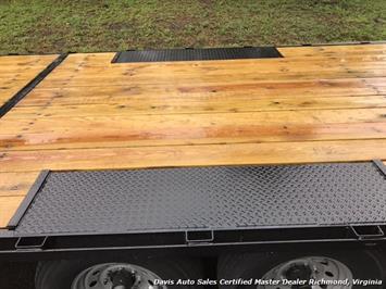 2016 Down To Earth 38 Foot Flat Deck Car Hauling Equipment Trailer   - Photo 5 - North Chesterfield, VA 23237