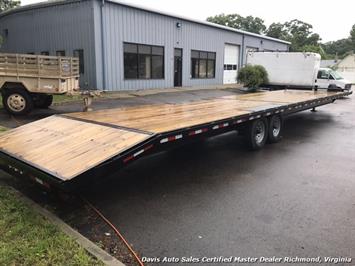 2016 Down To Earth 38 Foot Flat Deck Car Hauling Equipment Trailer   - Photo 11 - North Chesterfield, VA 23237