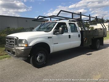 2002 Ford F-450 Super Duty XL 7.3 Diesel 4X4 Dually Commercial Crew Cab Flat Bed  (SOLD) - Photo 1 - North Chesterfield, VA 23237