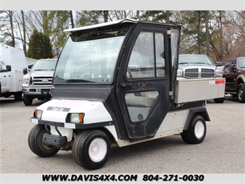 2006 Club Car Golf Cart Enclosed Utility Gas Carryall 2 Dump Bed (SOLD)   - Photo 1 - North Chesterfield, VA 23237