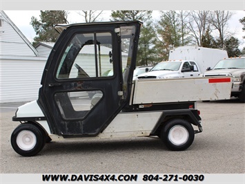 2006 Club Car Golf Cart Enclosed Utility Gas Carryall 2 Dump Bed (SOLD)   - Photo 2 - North Chesterfield, VA 23237