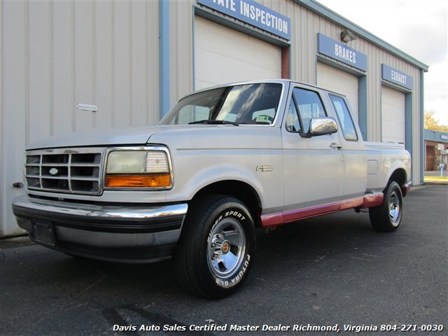 1993 Ford F-150 XLT Flare Side Extended Cab Stepside Short Bed   - Photo 1 - North Chesterfield, VA 23237