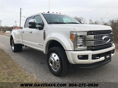 2019 Ford F-450 Super Duty Platinum Dually Crew Cab Diesel 4x4 Loaded   - Photo 3 - North Chesterfield, VA 23237