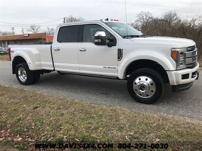 2019 Ford F-450 Super Duty Platinum Dually Crew Cab Diesel 4x4 Loaded   - Photo 4 - North Chesterfield, VA 23237