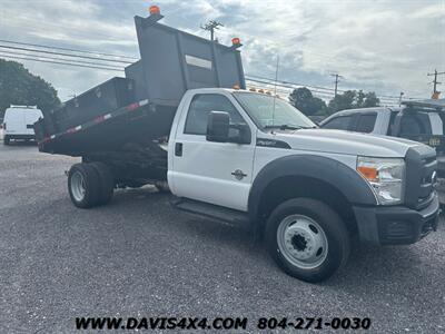 2015 Ford F-450 Superduty Flat Bed Dump Truck Diesel   - Photo 10 - North Chesterfield, VA 23237