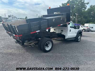 2015 Ford F-450 Superduty Flat Bed Dump Truck Diesel   - Photo 13 - North Chesterfield, VA 23237
