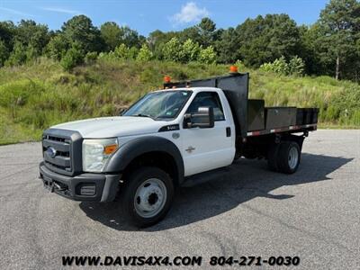 2015 Ford F-450 Superduty Flat Bed Dump Truck Diesel   - Photo 16 - North Chesterfield, VA 23237