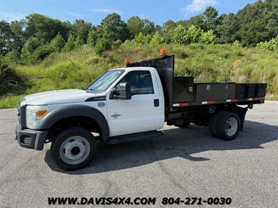 2015 Ford F-450 Superduty Flat Bed Dump Truck Diesel   - Photo 15 - North Chesterfield, VA 23237