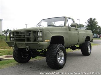 1985 Chevrolet D30 K30 Military Unit Lifted 4X4 Regular Cab Long Bed   - Photo 1 - North Chesterfield, VA 23237