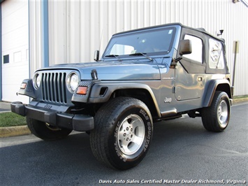 1999 Jeep Wrangler Sport SE 4X4 Manual Soft Top Off Road 4 Cylinder   - Photo 1 - North Chesterfield, VA 23237