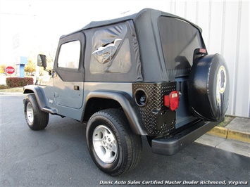 1999 Jeep Wrangler Sport SE 4X4 Manual Soft Top Off Road 4 Cylinder   - Photo 3 - North Chesterfield, VA 23237