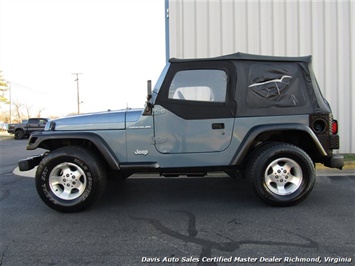 1999 Jeep Wrangler Sport SE 4X4 Manual Soft Top Off Road 4 Cylinder   - Photo 2 - North Chesterfield, VA 23237