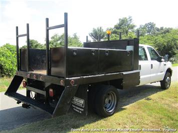 2003 Ford F-450 Super Duty XL 7.3 Turbo Diesel 4X4 Dually Crew Cab Flat Bed Utility   - Photo 5 - North Chesterfield, VA 23237