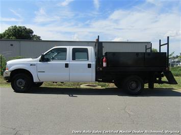 2003 Ford F-450 Super Duty XL 7.3 Turbo Diesel 4X4 Dually Crew Cab Flat Bed Utility   - Photo 2 - North Chesterfield, VA 23237