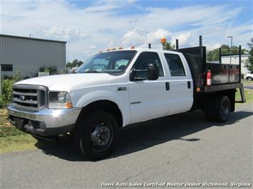 2003 Ford F-450 Super Duty XL 7.3 Turbo Diesel 4X4 Dually Crew Cab Flat Bed Utility   - Photo 1 - North Chesterfield, VA 23237