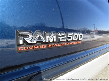 2001 Dodge Ram 2500 SLT Plus Laramie 5.9 Cummins Diesel 4X4 Quad Cab   - Photo 21 - North Chesterfield, VA 23237