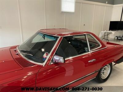 1983 Mercedes-Benz 380 SL Classic Removable Top Sports Car   - Photo 35 - North Chesterfield, VA 23237